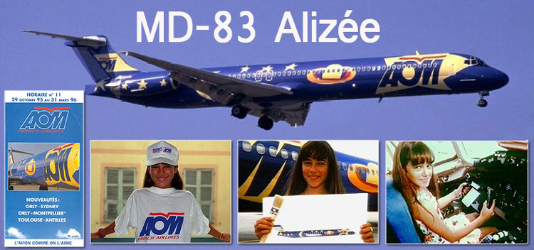 Ализе, выиграла конкурс рисунка, раскрасив самолет на бланке заказа. Помимо великолепной поездки на Мальдивские острова, её рисунок был воспроизведён в натуральную величину на кабине самолета, который получил имя Alizee!